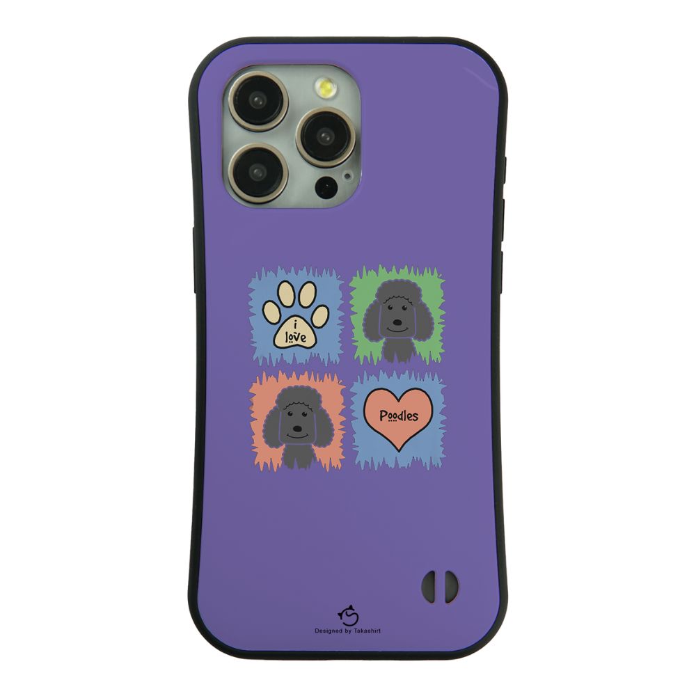 ケース いぬ 犬 イラスト トイ プードル ベター ケース iPhone8, SE2, SE3 ~ ケースiPhone17シリーズ